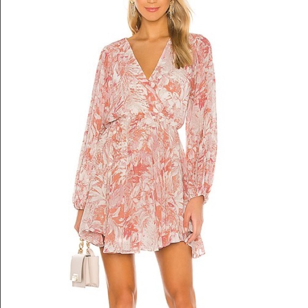 NEW! ASTR the Label Raphaela Dress in Pink Coral